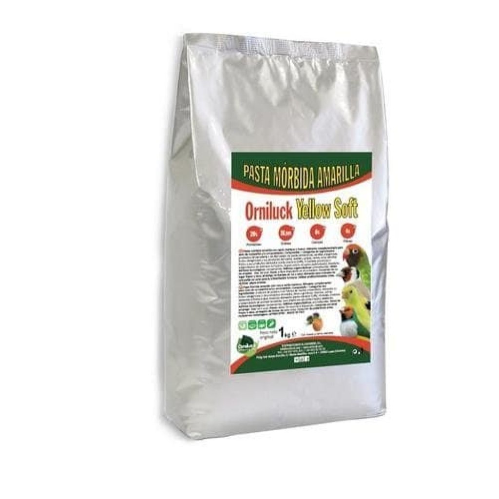 Comida para aves Pale Soft en bolsa grande.