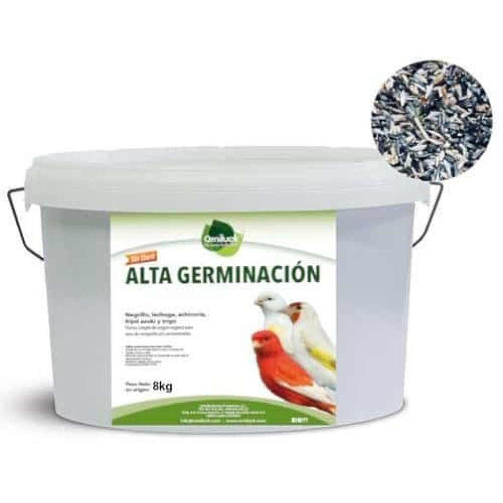 Sustrato para semillas de alta germinación, ideal para pajaritos y aves pequeñas.