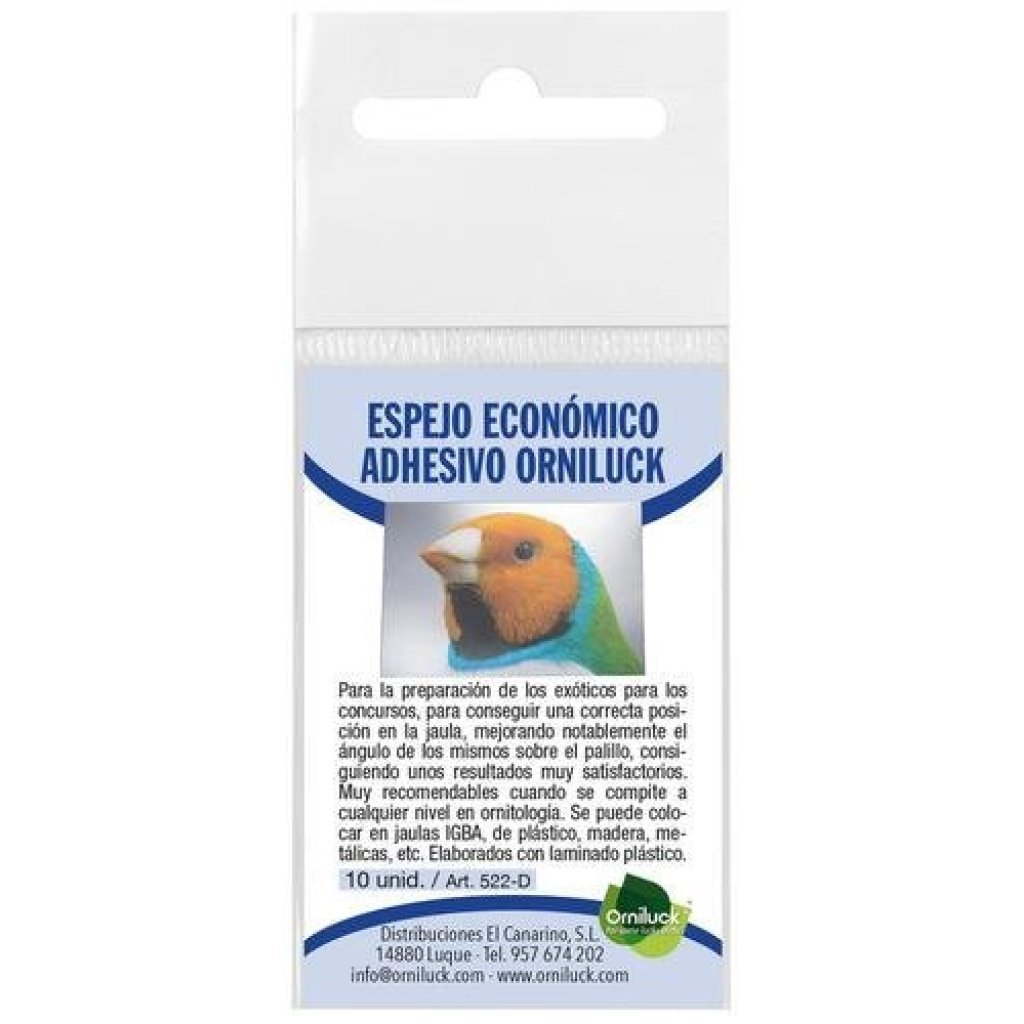 Espejo económico con adhesivo Ornilluck para proyectos y decoraciones. Adhesivo fuerte y fácil, ideal para manualidades y bricolaje.